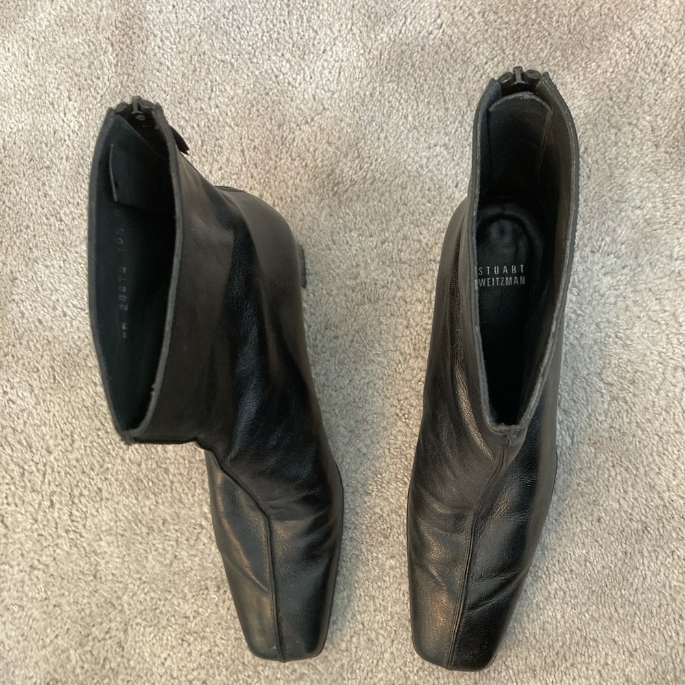 Start Weitzman.Brand New leather bootie. Size 10.5